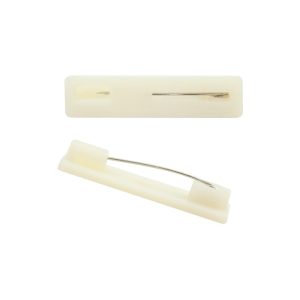Safety Pin Bar without Adhesive for ID Badges
