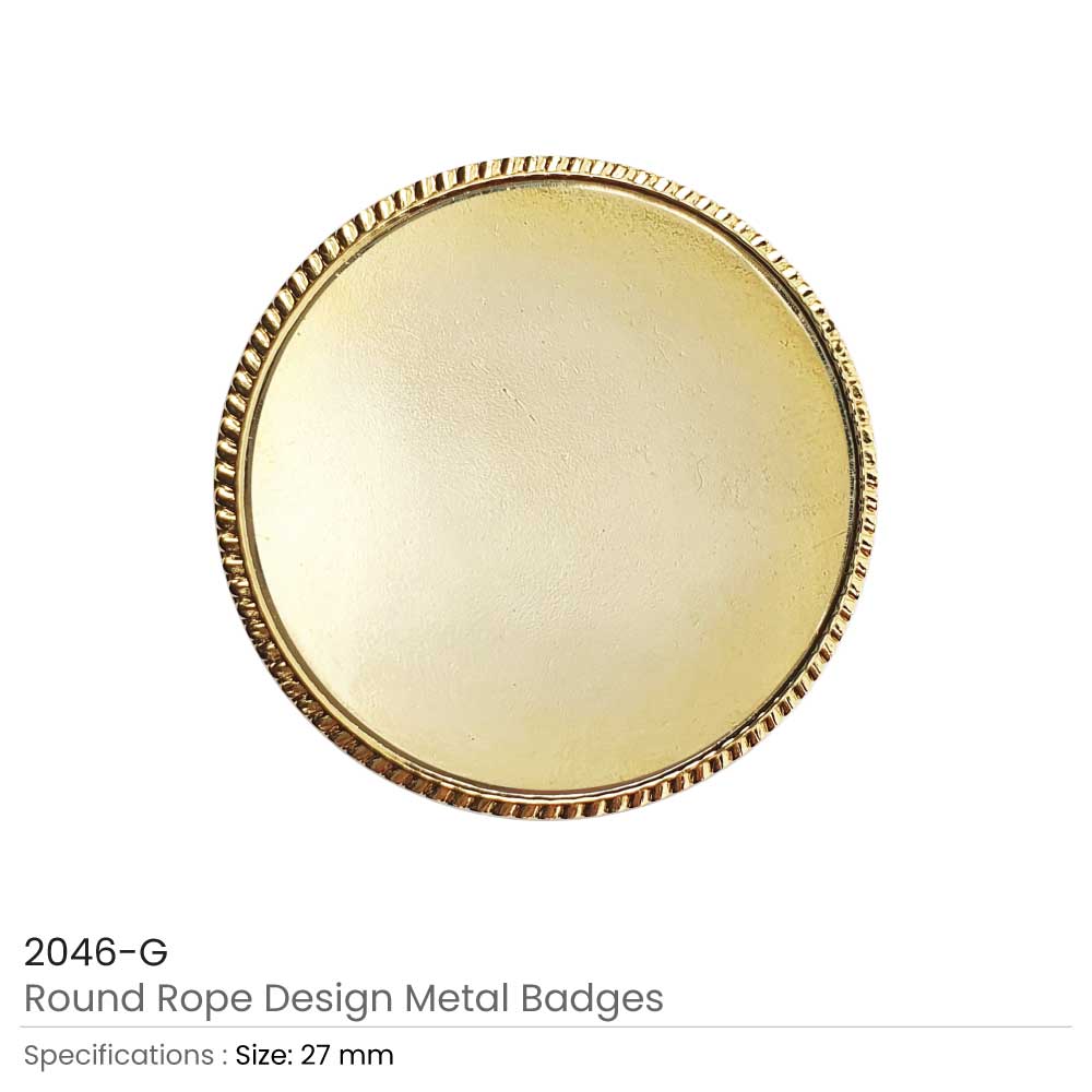 Round Rope Design Logo Badges - Image 3