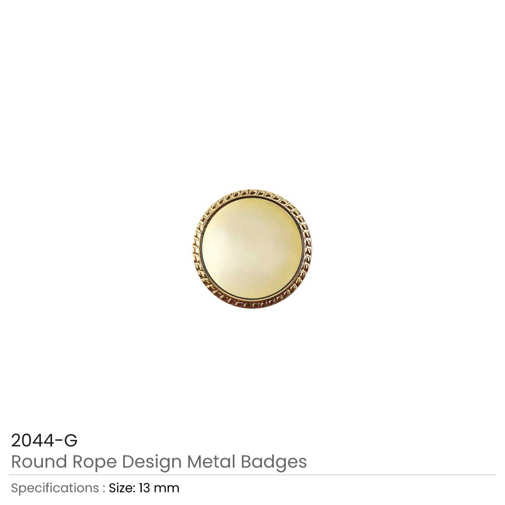 Round Rope Design Logo Badges - Image 3