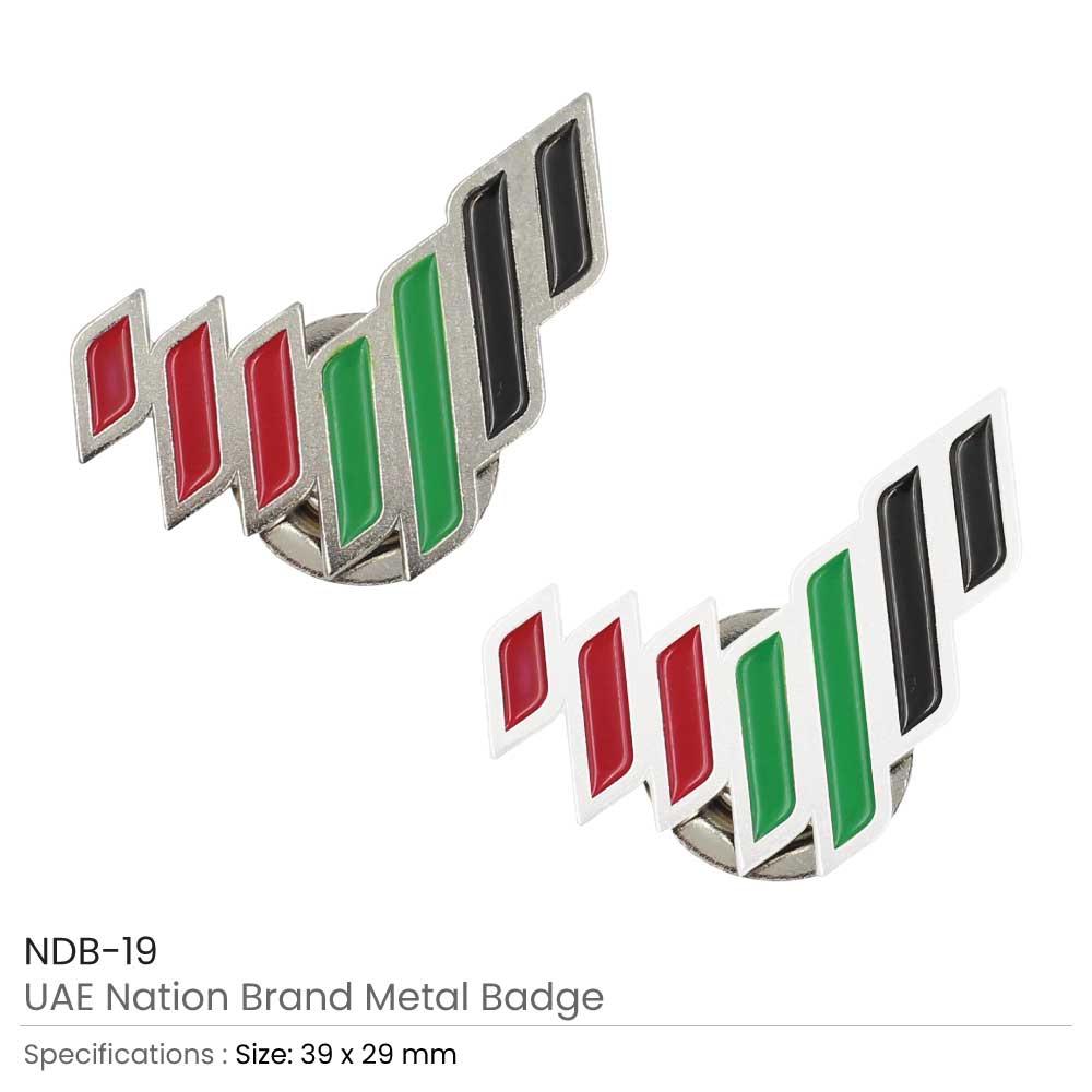 UAE National Brand Metal Badges - Image 5