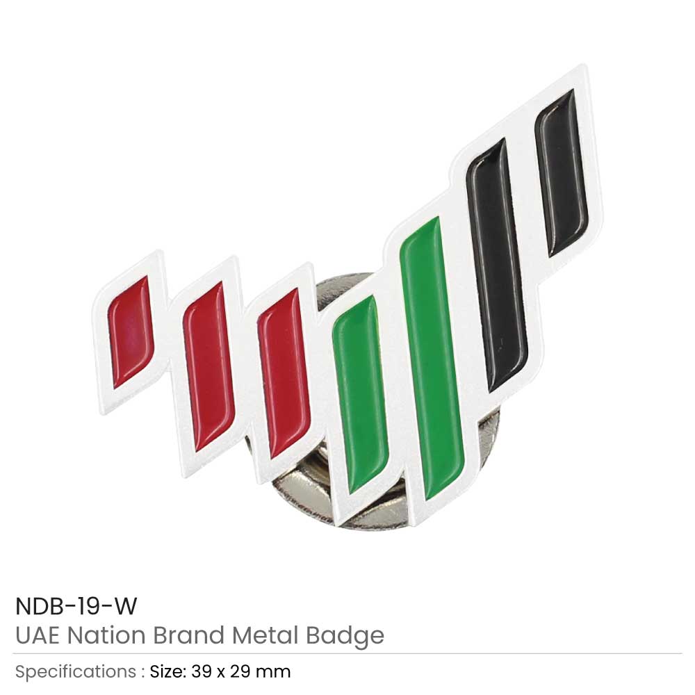 UAE National Brand Metal Badges - Image 4