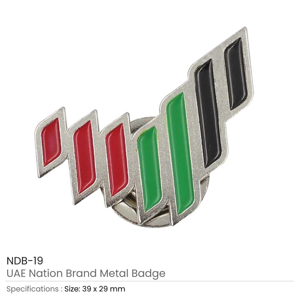 UAE National Brand Metal Badges - Image 3