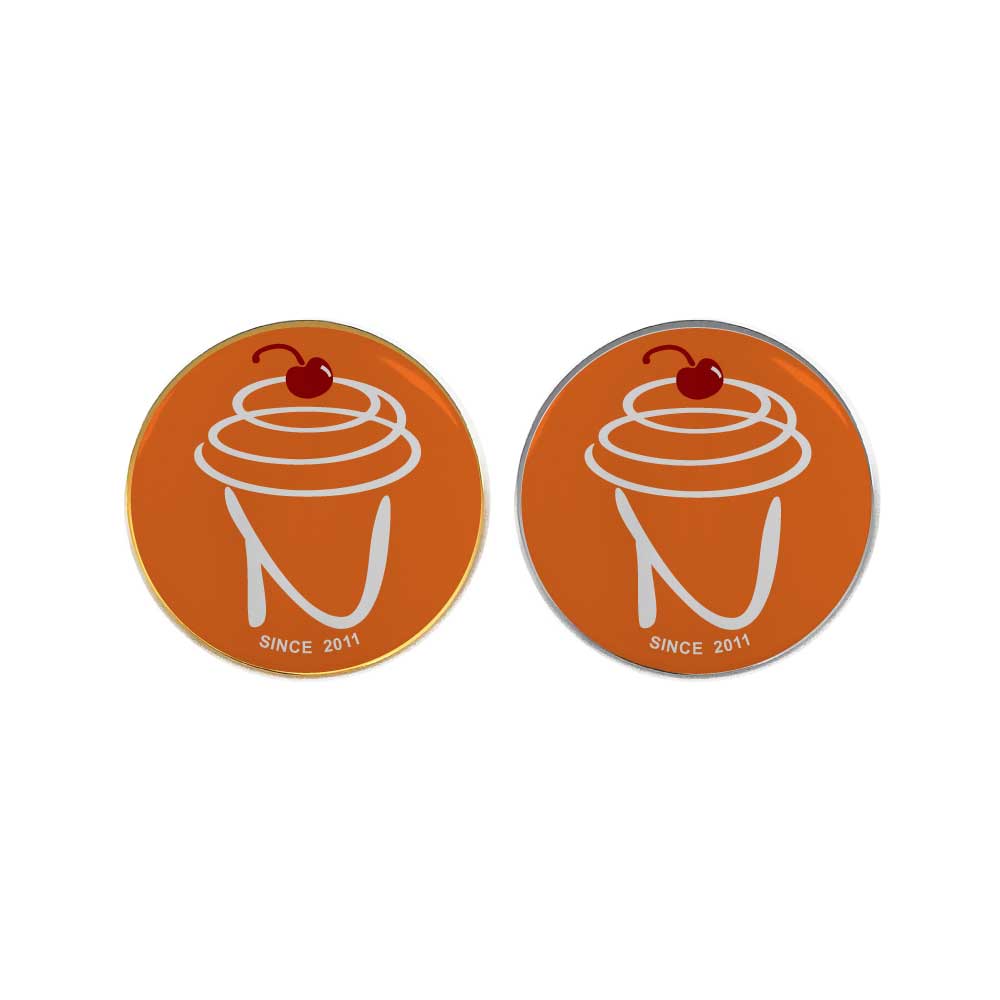 Round Flat Metal Badges 25mm - Image 2