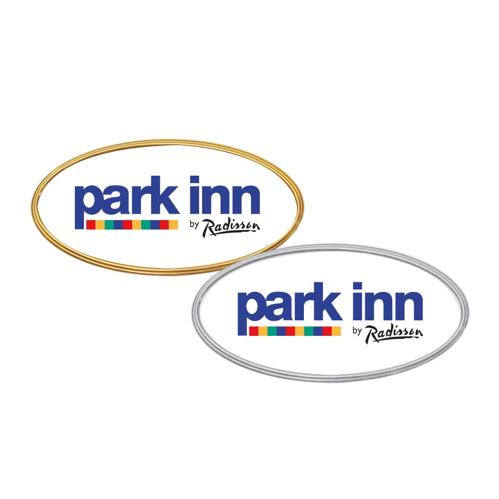 PVC Injected Oval Logo Badges - Image 2