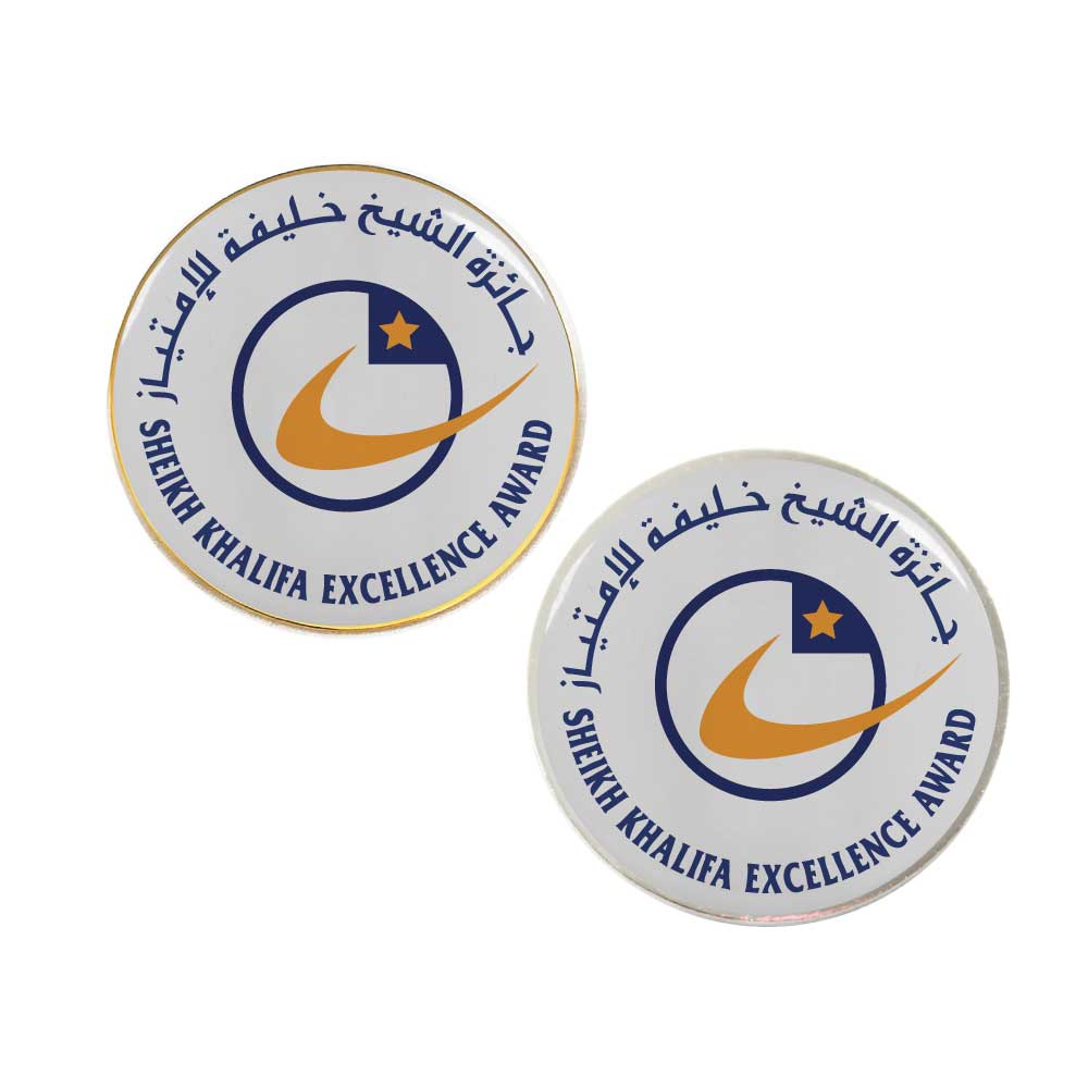 Round Flat Metal Badges 35mm - Image 2